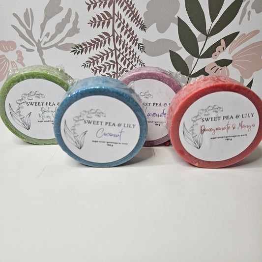 Solid Sugar Scrub Bars MINI